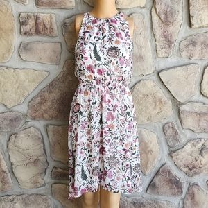 H&M | White Floral Dress